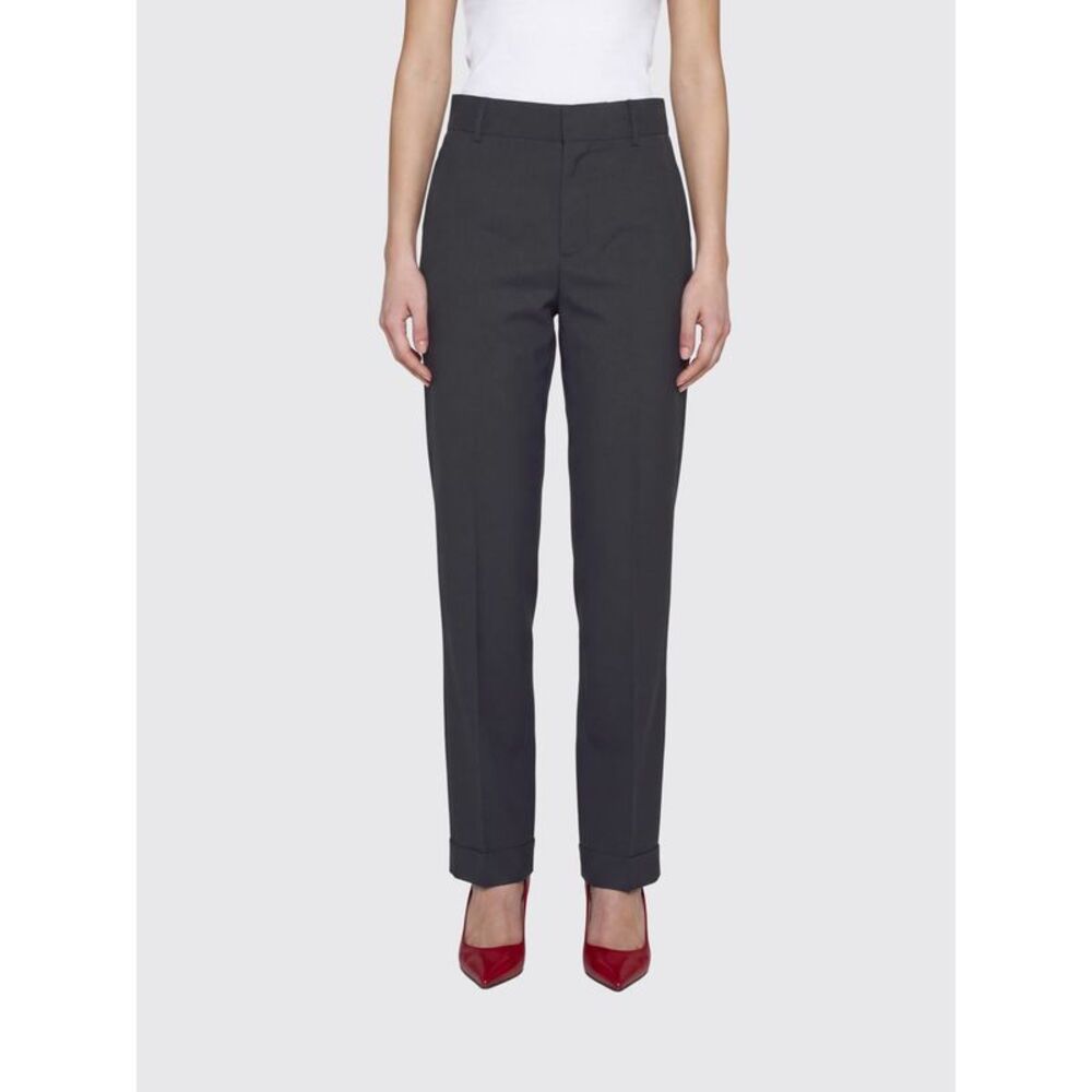 Dsquared2 Women Dsquared2 High-Waisted Slim Fit Tailored Trousers In Wool-Blend
